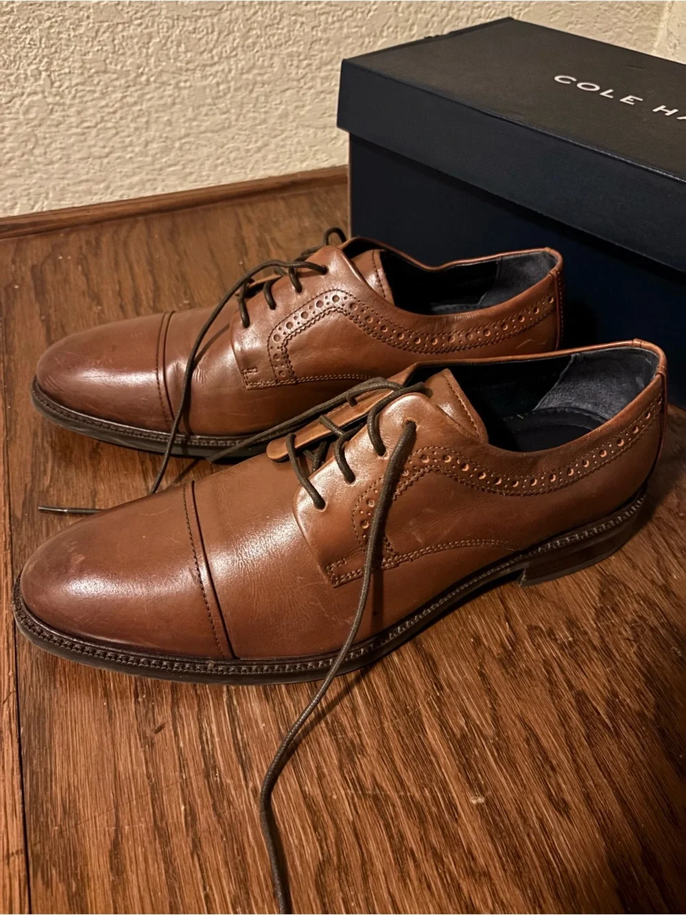 Cole Haan leather uppers